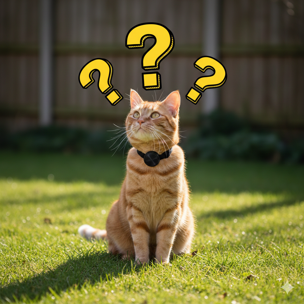 chat avec un gps qui se pose une question